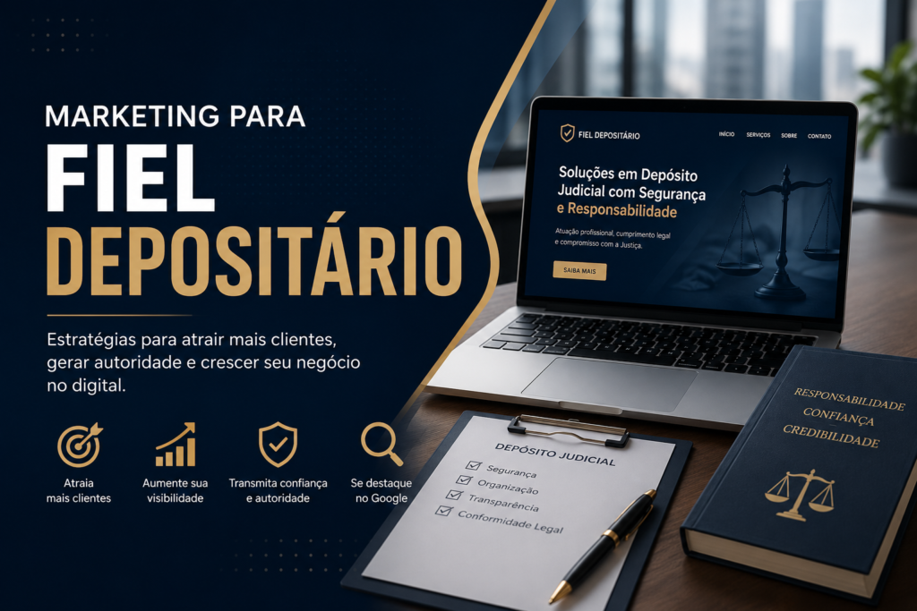 Marketing Digital para Fiel Depositário: Como Atrair Mais Contratos e Clientes